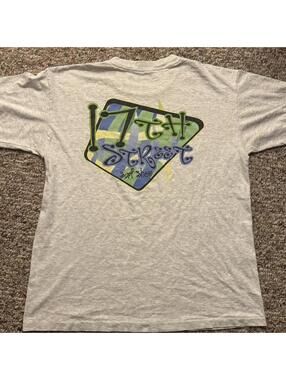 Men’s 17th Street Surf Shop Softee Graphic Tee Gray Size Large